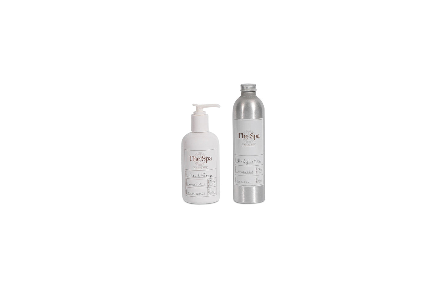 The Spa Hand Soap and Body Lotion Package