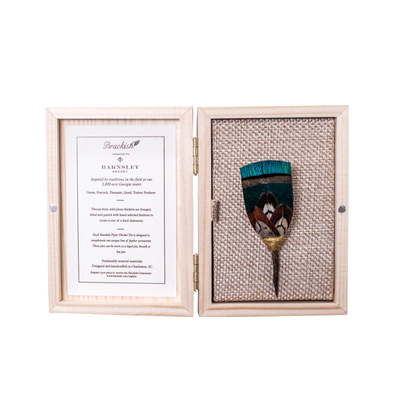 Brackish Exclusively for Barnsley Resort: Lapel or Hat Pin