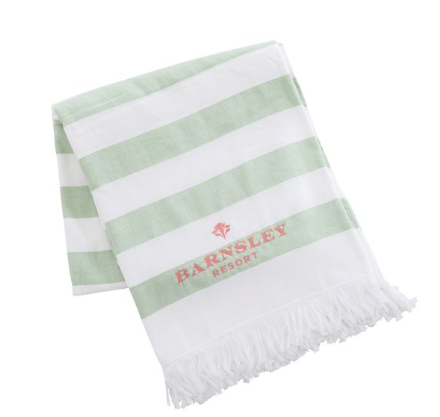 Weezie x Barnsley Turkish Beach Towel