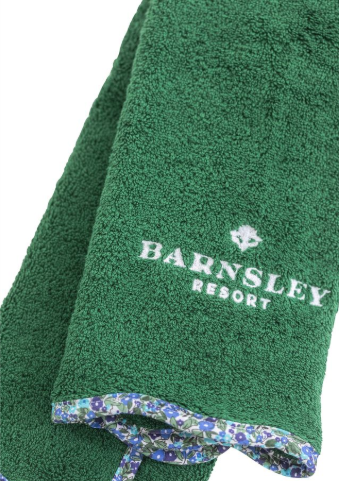 Weezie x Barnsley Scalloped Golf towel